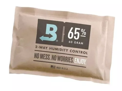 Boveda Humidipak 65% RH 2-way Humidity Control, 60 grams, NEW and SEALED