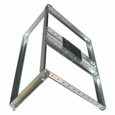 *OPEN BOX* Non-Penetrating Antenna Mast Peak Roof Mount - EZ PNP
