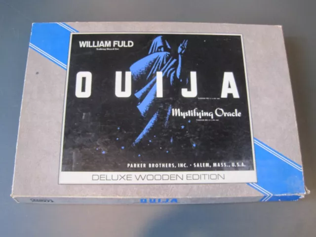 1960'S William Fuld Ouija Board Limited Edition Wooden Board No. 602 Rare