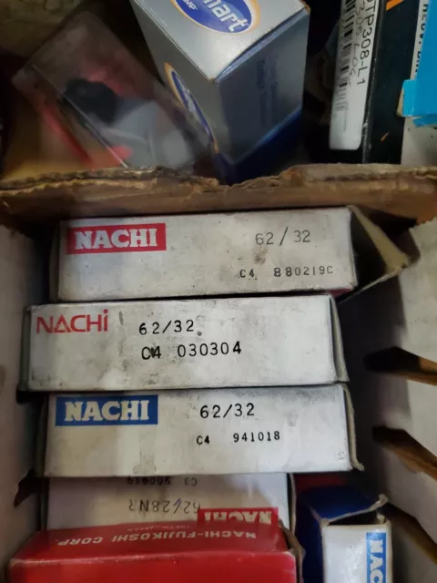 62/32C4 Nachi New Single Row Ball Bearing