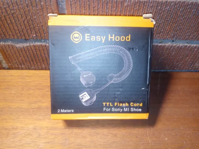 Off-Camera TTL Flash Cord-for Sony Cameras w/Multi Interface Shoe