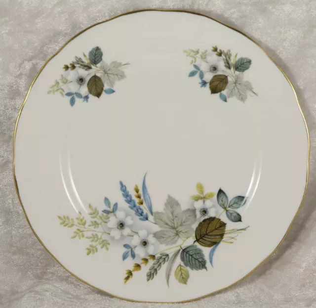 Queen Anne China floral flowers side plate  afternoon tea wedding