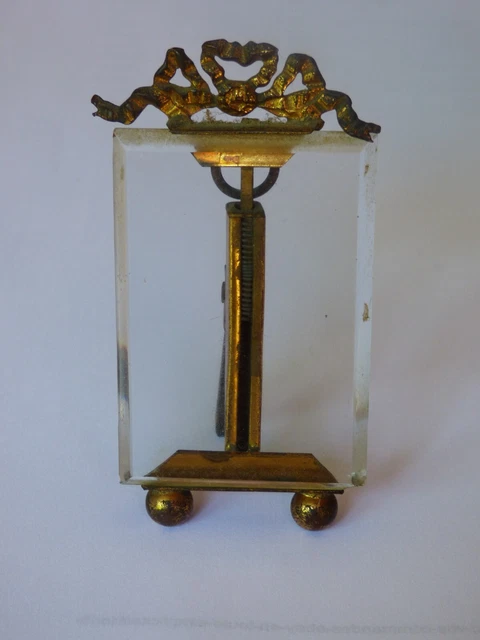 Ancien Verre Biseauté N°8 - Pour Restauration Cadre, Pendule, Lanterne