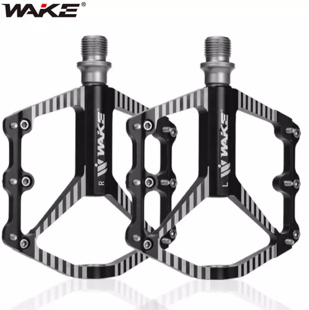 1pair Bicycle Platform Flat Pedals Strong BMX MTB Mountain Bike Cycling Pedal