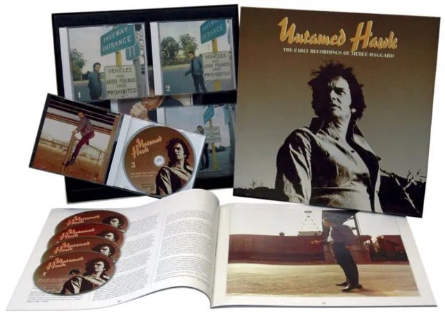 Merle Haggard - Untamed Hawk (5-CD Deluxe Box Set) - Classic Country Artists