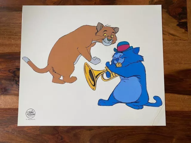 Walt Disney Kunstdruck – Aristocats – ca. 1985