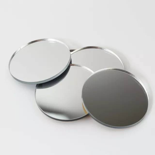 Mirror Circle / Acrylic Mirror Disc Shatter Resistant Circular Wall Decor Mirror