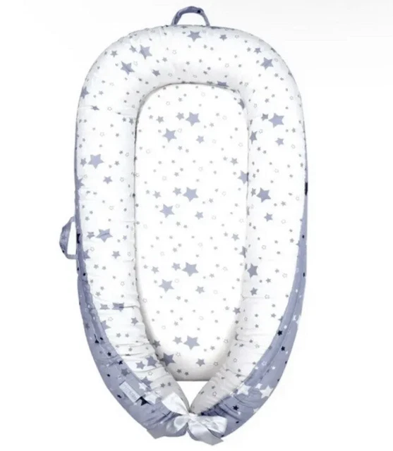 MAMIBaby Lounger Baby Nest Co para dormir portátil transpirable algodón recién nacido ~NUEVO~