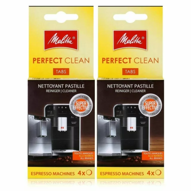 Melitta Perfect Clean Filter Espresso Coffee Machine Cleaner (2 Packs) 6545529X2