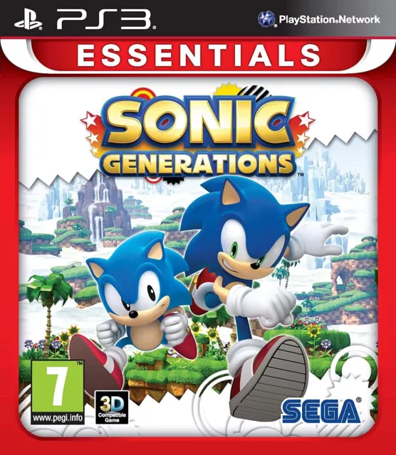 Sonic Generations: Essentials (PS3) (Sony Playstation 3)