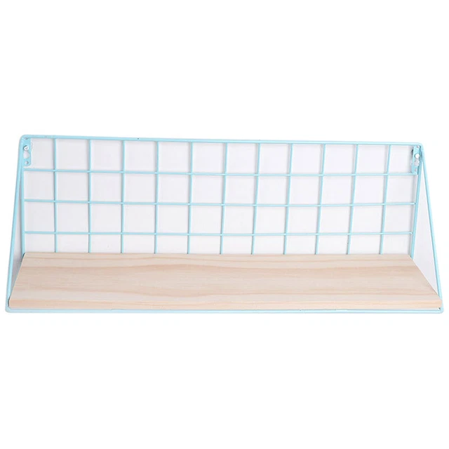 Étagère Murale Flottante Avec Cordes – Style Nordique – Bois Dense Violet – 38x14 Cm – Décoration Intérieure - 8