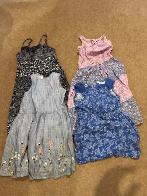 Girls fatface dresses bundle age 4-5