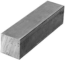 Value Collection 1-3/4 Inch Square x 12 Inch Long, Aluminum Square Bar