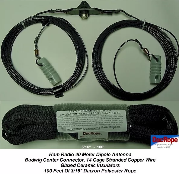 750' 3/16 DACRON Polyester Rope Doomsday Prepper, Dipole Antenna, Gin  Pole, Guy $89.95 - PicClick