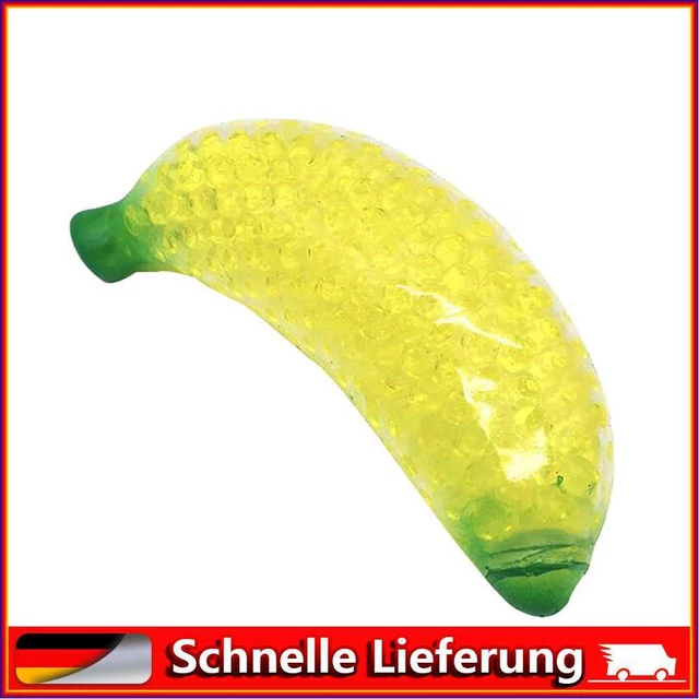 HAOXIU Zappeln Juguete, Simulación Fruta Plátano Squeeze Zappeln Juguete D