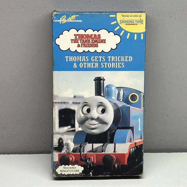 THOMAS THE TANK Engine & Friends Thomas Gets Tricked VHS 1991 Video