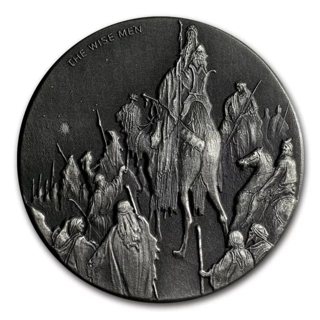 2017 The Wise Men Biblical Series 2 oz Silver Coin Niue