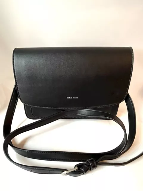NWOT Pixie Mood Zoe Crossbody Bag Black Vegan Leather Handbag Purse