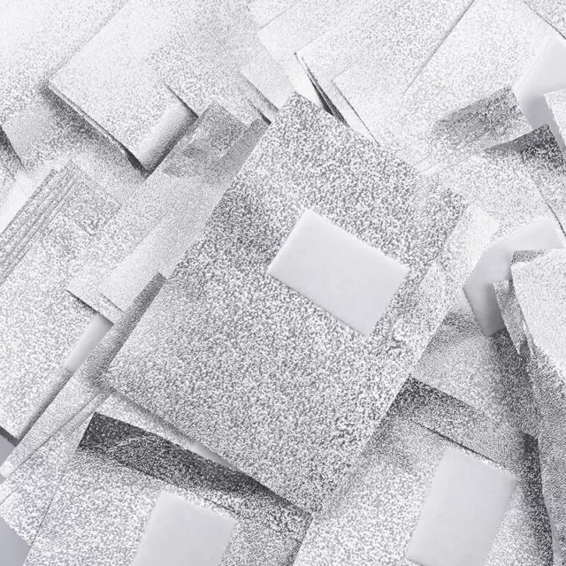 100/200PCS Aluminium Foil Nail Wrap Art Soak Off Gel Remover Manicure CleanYH
