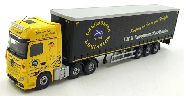 Corgi 1/50 Scale CC15807 Mercedes-Benz Actros MP4 Curtainside Trailer Caledonian