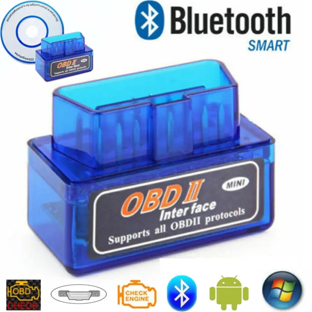 ELM327 OBDII OBD2 Bluetooth Car Scanner Torque Android CAN BUS Auto Scan Tool AU