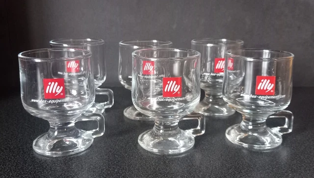 Tasses à Café Illy Espresso – 2 Tasses Blanches Porcelaine – Lot Neuves