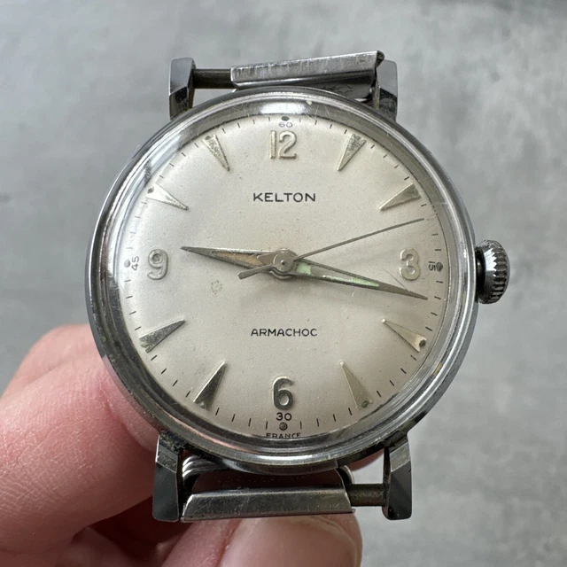 Montre femme Kelton Armachoc mécanique vintage 60s