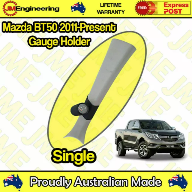 Gauge Holder for Mazda BT50 2011-Present  Pillar Pod  CLIP ON 52mm 60mm 2" inch