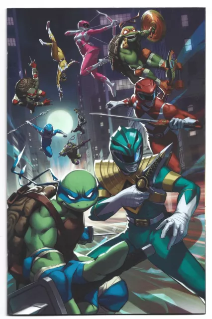 Mighty Morphin Power Rangers Teenage Mutant Ninja Turtles II #1 1:250 VF/NM