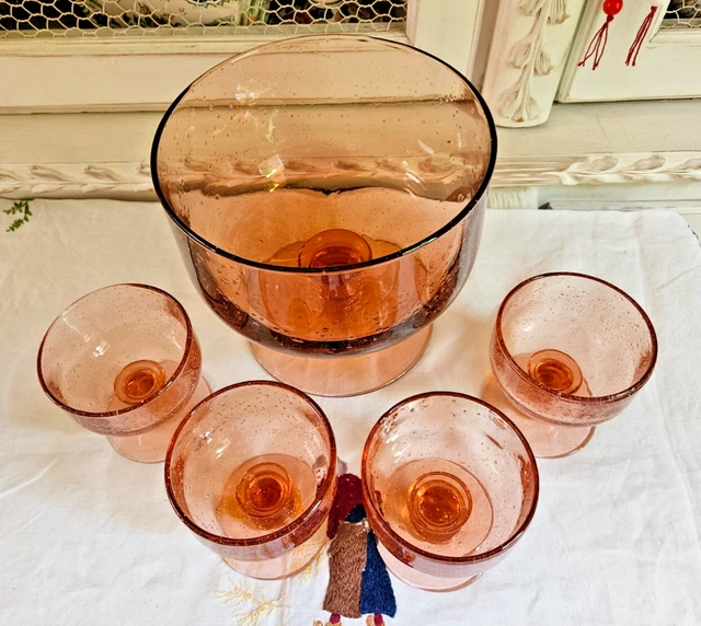 Service à punch ou sangria en verre - Arts de la table