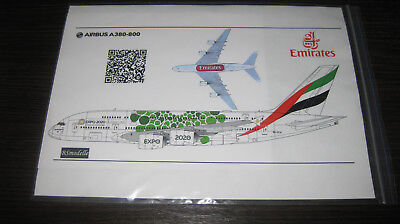 Airbus A-380 Emirates decal 1\144 