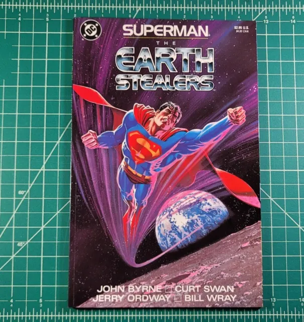 Superman Earth Stealers Graphic Novel VF/NM John Byrne Jerry Ordway