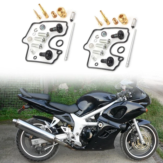 2SET CARBURETOR REPAIR Rebuild Kit For SUZUKI SV650 SV 650 S 1999