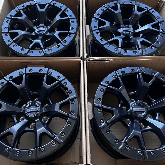 2023 2024 FORD Raptor R F150 F150 Black Beadlock Bead Lock Wheels Rims OEM 37” 2,695.00 PicClick
