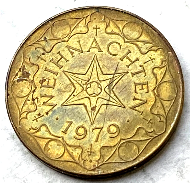 1979 Germany Christmas souvenir Token,5553