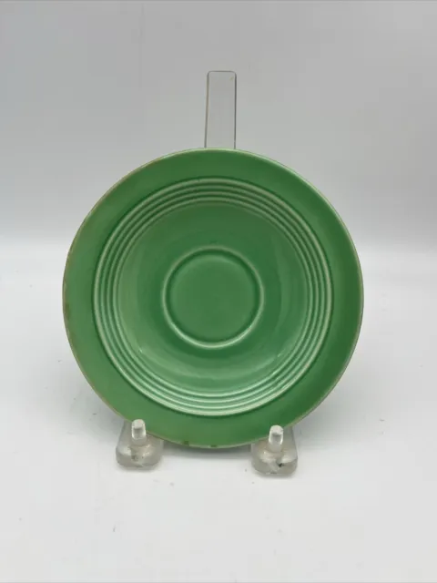 Harlequin Green Demitasse Vintage Saucer Fiesta HLC WV Fiesta Homer Laughlin @@@