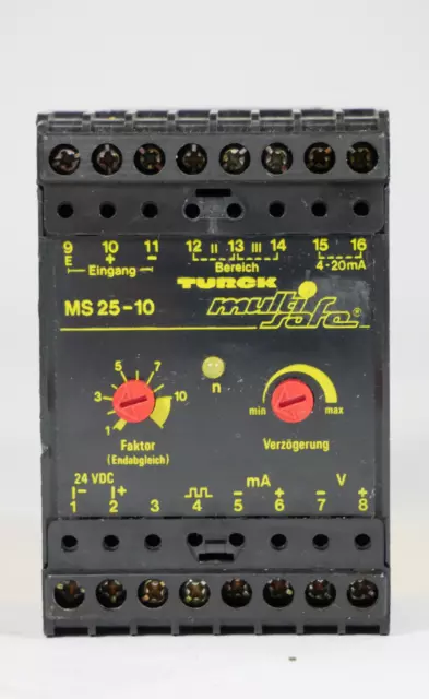 TURCK Multi Safe MS25-10 Drehzahlmesser | 24VDC