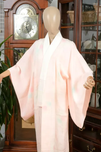 Dear Vanilla Japanese Juban Undergown Women's Kimono Inner Robe Genuine Vintage 2