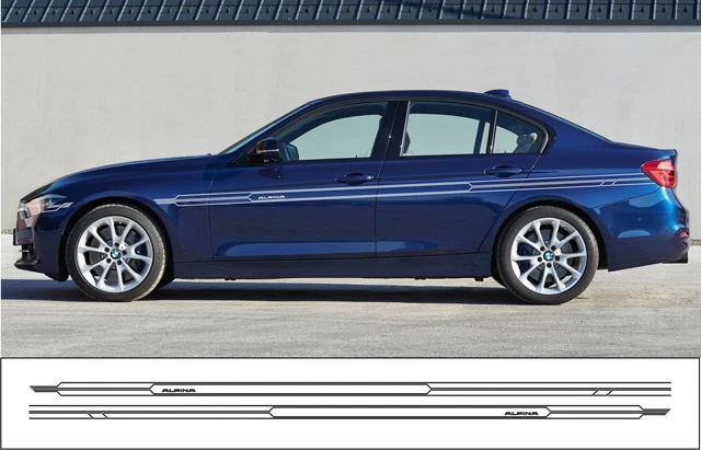 BMW ALPINA SIDE stripes pinstripes 3 series e90 e91 e92 e96 high ...