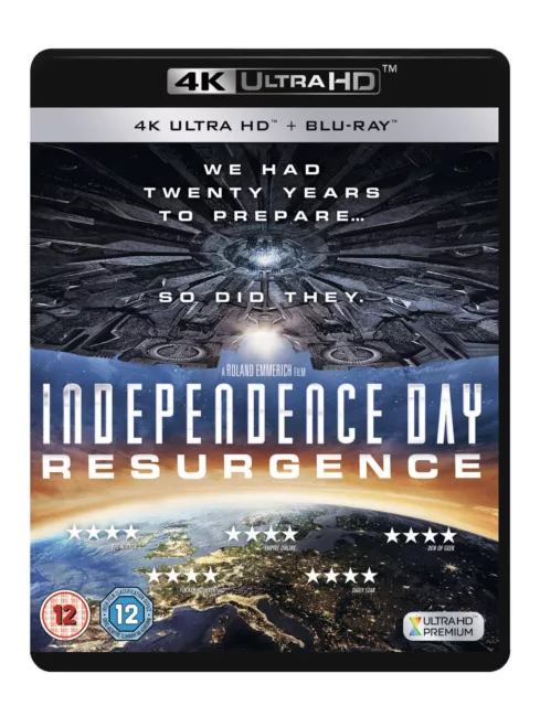 Independence Day: Resurgence Blu-ray (2016) Liam Hemsworth, Emmerich (DIR) cert