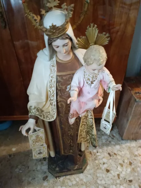 Imagen Virgen del Carmen de escayola de Metro veinte.