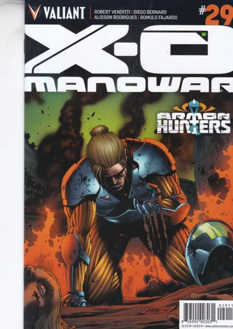 Valiant Entertainment X-O Manowar Vol.3 #29 Sept 2014 Fast P&P Same Day Dispatch