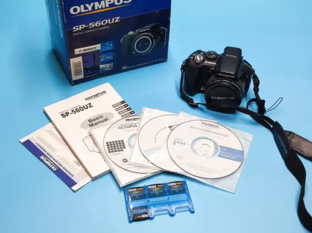 Olympus Digitalkamera SP-56UZ Schwarz OVP (3943)