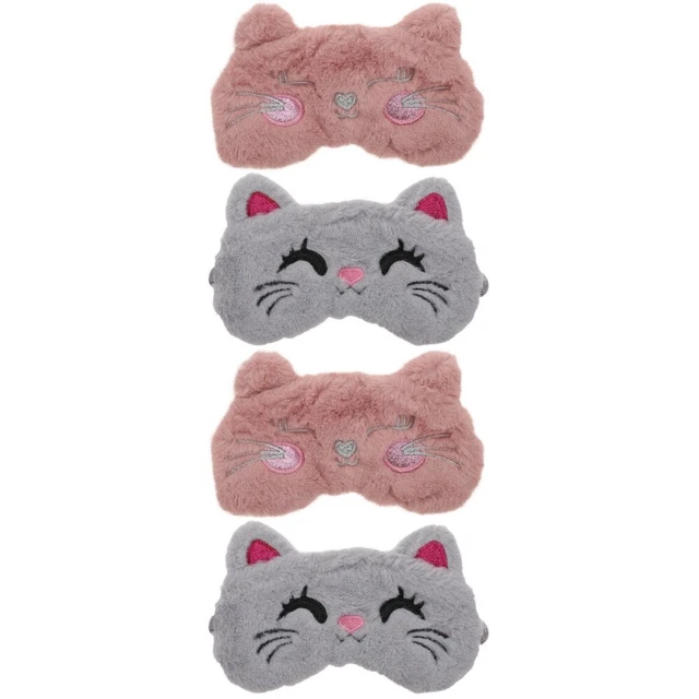 4 PCS Dessin animé oculaires en peluche Animal Shading Ombre Oeil