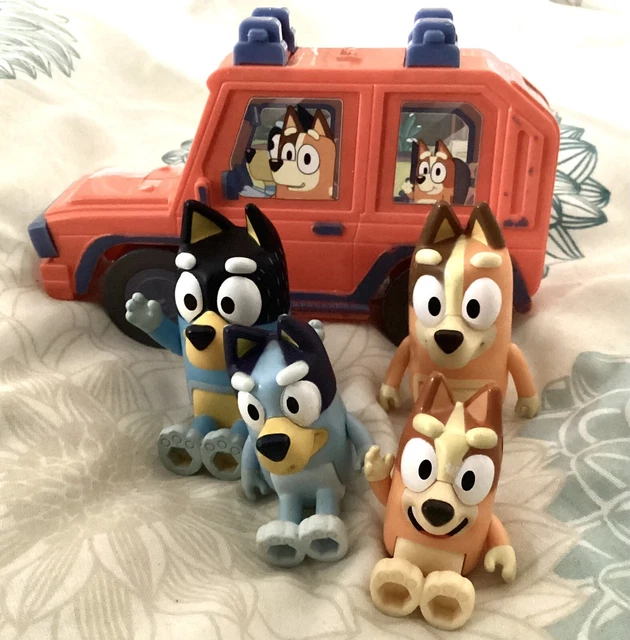 Set 12 Figure Di Bluey E Famiglia - Bingo, Chilli, Bandit E Rusty - Giocattoli Per Bambini
