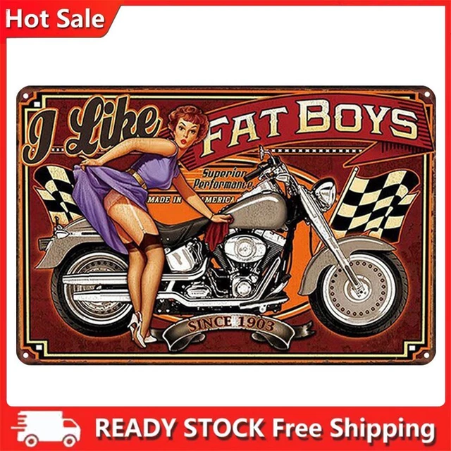 Targa In Metallo Vintage 'My Garage My Rules' - Poster Decorativo 20x30 Cm Per Officina E Pub