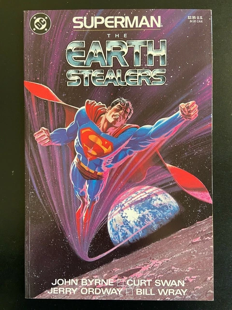 DC Superman: The Earth Stealers, 1987!