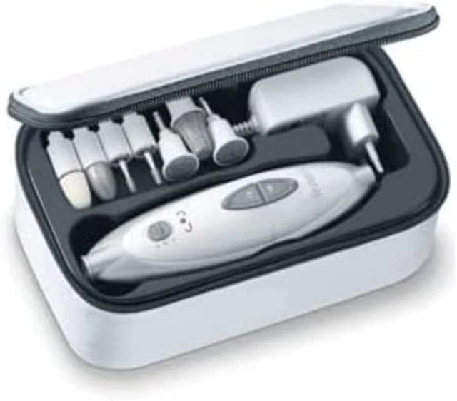 Sanitas SMA 35 Set De Manucure/Pédicure Électrique | Avec 7 Embouts Professionne