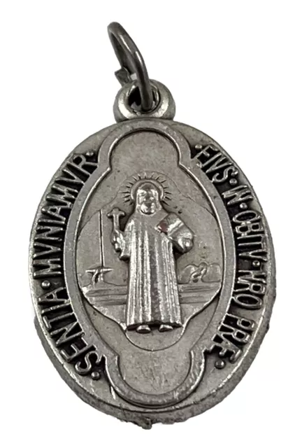 Wholesale ST BENEDICT MEDALS 30 pcs silver color Holy medals catholic medal