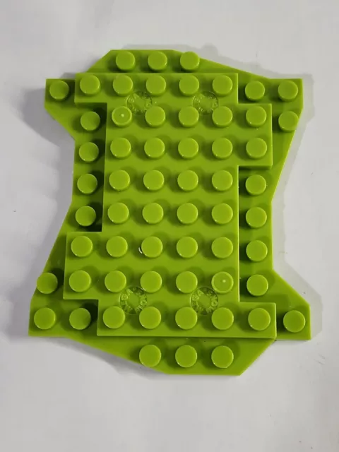 MEGA BLOKS CONSTRUX TERRAIN PLATE 8x10 Bright /light Green HALO COD Toy 18845